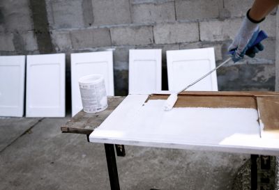 Kitchen Cupboard Refinishing