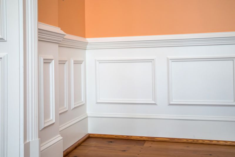 Wainscoting Staining